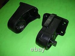 01 Dodge Ram 24v cummins turbo diesel ENGINE MOTOR MOUNTS 5.9L pair