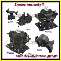 05-06 Honda Odyssey 3.5L Touring / EX-L Engine Motor & Trans Mount Set 5PCS