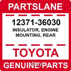 12371-36030 Toyota OEM Genuine INSULATOR, ENGINE MOUNTING, REAR