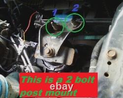 1320 96-00 EK civic motor mount auto or manual transmission 65A 2-bolt-Silver