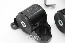 1320 Performance B & D motor mount 2 bolt driver side 96-00 EK Black 75A BLEMISH