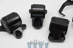 1320 Performance B & D motor mount 2 bolt driver side 96-00 EK Black 75A BLEMISH