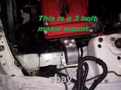 1320 performance B & D series motor mount 3 bolt civic integra Dc2 85A BLEMISH