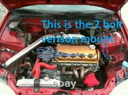 1320 performance B D series motor mount kit 2 bolt civic integra EG Dc2 75A BLK