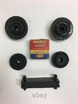 1939-1956 Plymouth, Dodge Engine Motor Mount Set for Straight Six FRESH STOCK