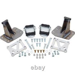 1955-57 Chevy Tri-5 LS Swap Motor Mount Kit, Bolt-In Polyurethane