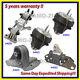 1999-2005 Volvo S80 2.8L / 2.9L Engine Motor Mount Full Set 5PCS