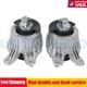 1 Pair Front Left & Right Engine Mounting For Benz C-Class W205 C205 C63 AMG US