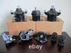 2003-2007 Honda Accord (3.0l, V6, Manual) - Set 8 Engine, Trans. & Susp. Mounts