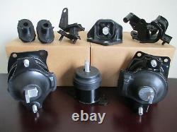 2003-2007 Honda Accord (3.0l, V6, Manual) - Set 8 Engine, Trans. & Susp. Mounts