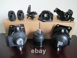 2003-2007 Honda Accord (3.0l, V6, Manual) - Set 8 Engine, Trans. & Susp. Mounts