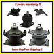 2004-2008 Acura TL 3.2L / 3.5L Motor Mount Set 5PCS. For Auto same day fast ship