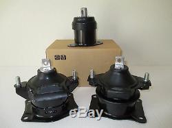 2004-2008 Set Of 3 Motor Mounts For Acura Tl With Manual Transmission