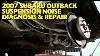 2007 Subaru Outback Suspension Noise Repair Ericthecarguy