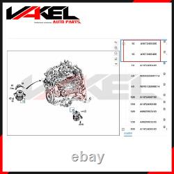 2PCS Engine Mount For Mercedes-Benz W167 GLS320 GLS450 GLS480 4Matic A1672405300