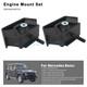 2PCS Engine Support Mount Set 4602406718 For Benz G-Class W463 G500 G550 2003-18