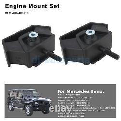 2PCS Engine Support Mount Set 4602406718 For Benz G-Class W463 G500 G550 2003-18