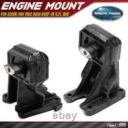 2Pcs Front LH & RH Engine Motor Mount for Dodge Ram 1500 2006-2007 V8 5.7L RWD