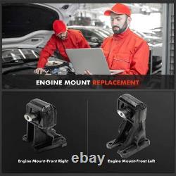2Pcs Front LH & RH Engine Motor Mount for Dodge Ram 1500 2006-2007 V8 5.7L RWD
