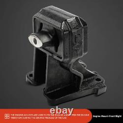 2Pcs Front LH & RH Engine Motor Mount for Dodge Ram 1500 2006-2007 V8 5.7L RWD
