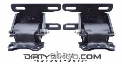 2WD S10 S15 LS 1982-2004 Adjustable Conversion Mounts With Clam Shell Mounts PC