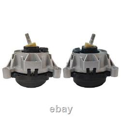 2 Pair Front Engine Motor Mount kit For BMW Series 1 3 F30 F31 F35 F80 328i 428i