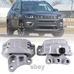 2in1 Engine Motor & Trans. Mount For Flat 500x Jeep Compass Renegade 2.4l L4