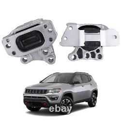 2in1 Engine Motor & Trans. Mount For Flat 500x Jeep Compass Renegade 2.4l L4