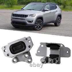 2in1 Engine Motor & Trans. Mount For Flat 500x Jeep Compass Renegade 2.4l L4