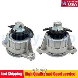 2pcs Engine Motor Mount Front Left+Right Set For Benz C218 CLS 63 AMG 2182400717