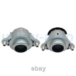 2pcs Engine Motor Mount Front Left+Right Set For Benz C218 CLS 63 AMG 2182400717