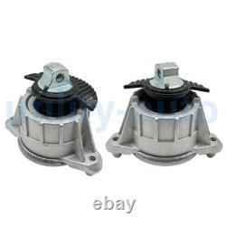 2pcs Engine Motor Mount Front Left+Right Set For Benz C218 CLS 63 AMG 2182400717