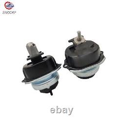 2pcs Engine Motor Mount Left&Right 22116793016 22116795417 For BMW X5 X6 E71 07