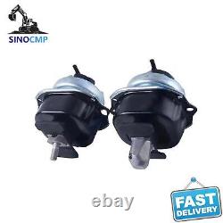 2x Engine Motor Mount Left + Right 22116795417 22116793016 For BMW X5 X6 E71