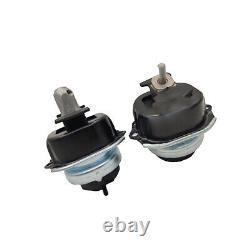 2x Engine Motor Mount Left + Right 22116795417 22116793016 For BMW X5 X6 E71