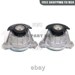 2x Genuine Engine Mount A2042404317 L & R For Mercedes-Benz E350 C350 E400 C300
