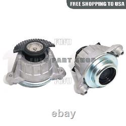 2x Genuine Engine Mount A2042404317 L & R For Mercedes-Benz E350 C350 E400 C300