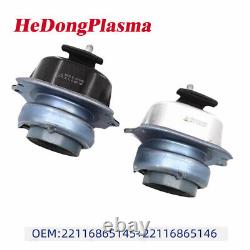 2x OEM Hydraulic Engine Mount Both Side Lemförder For BMW E70 E71 F15 F16 X5 X6