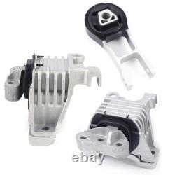 3Engine Motor Trans Mount Kit Set For Jeep Cherokee Overland Sport 2016-2018