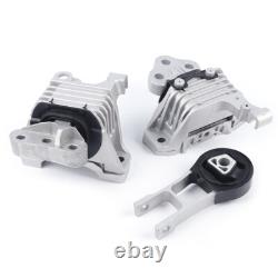 3Engine Motor Trans Mount Kit Set For Jeep Cherokee Overland Sport 2016-2018