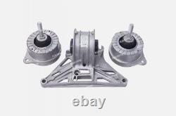3PCS Engine Gearbox Mount For Porsche 986 987 Boxster 97-08 Cayman 98637504901