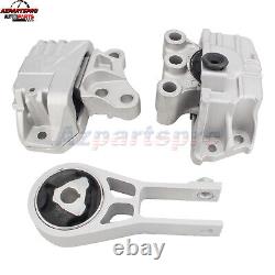 3PCS Engine Motor & Transmission Mount Set For Jeep Compass 2021-2017 L4-2.4L