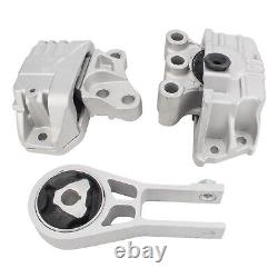 3PCS Engine Motor & Transmission Mount Set For Jeep Compass 2021-2017 L4-2.4L