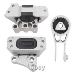3PCS Engine Motor & Transmission Mount Set For Jeep Compass 2021-2017 L4-2.4L