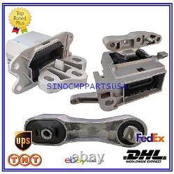 3PCS Front Lower Right Engine Mount For BMW X1 X2 F46 F55 MINI F54 F55 F56 1.2T