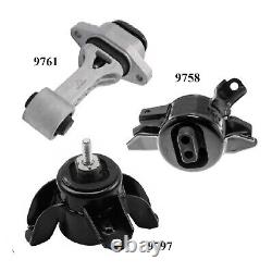 3PCS Motor & Trans Mount FIT 2014-2016 Kia Forte Koup Forte5 1.6L & 2.0L Auto