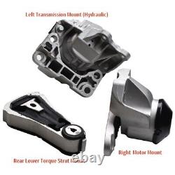 3Pcs Engine Motor & Transmission Mounts Set Fit Ford Explorer V6-3.5L 2016-2019