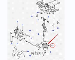 3X Engine Gearbox Mount KitsFor Jaguar XF XE F-Pace XJ X351 F-Type 2.0 C2Z13435