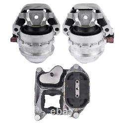 3X Engine Gearbox Mount Kits For 2013-2018 Audi S6 S7 RS7 4.0L V8 4H0199255T