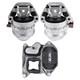 3X Engine Gearbox Mount Kits For 2013-2018 Audi S6 S7 RS7 4.0L V8 4H0199255T